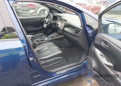 2019 Nissan Leaf Sl Plus из США, поврежденный, VIN 1N4BZ1CP2KC316651